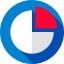 Pie chart icon 64x64