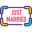 Just married icon 64x64