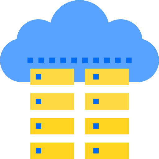 Cloud storage icon