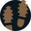 Footprint icon 64x64