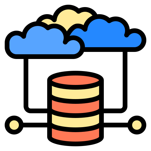 Cloud computing icon