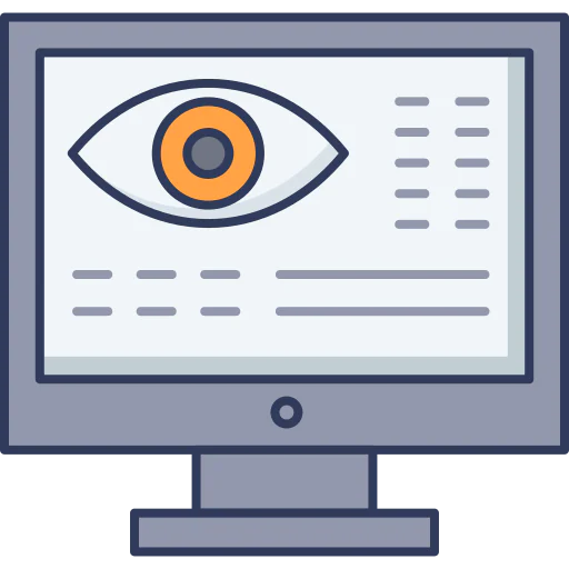 Monitor screen icon