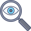 Magnifying glass Symbol 64x64