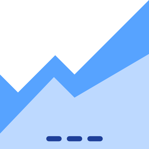 Area chart icon