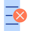 Delete column Symbol 64x64