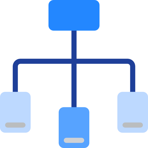 Flow chart icon