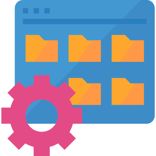 Folder management icon
