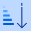 Sort ascending Symbol 64x64