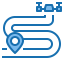 Flight path icon 64x64