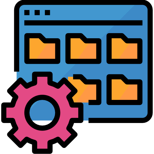 Folder management icon