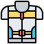 Bulletproof vest icon 64x64