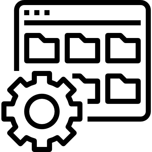 Folder management icon