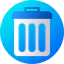 Recycling bin icon 64x64