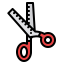 Pinking scissors icon 64x64