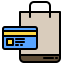 Shopping bag icon 64x64