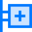 Hospital sign icon 64x64