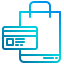 Shopping bag icon 64x64