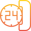 24 hours biểu tượng 64x64