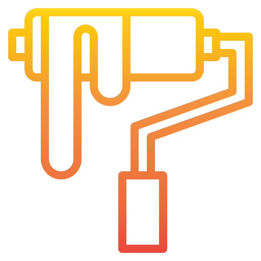 Paint roller icon