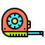 Measure tape icon 64x64