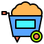 Wheelbarrow icon 64x64