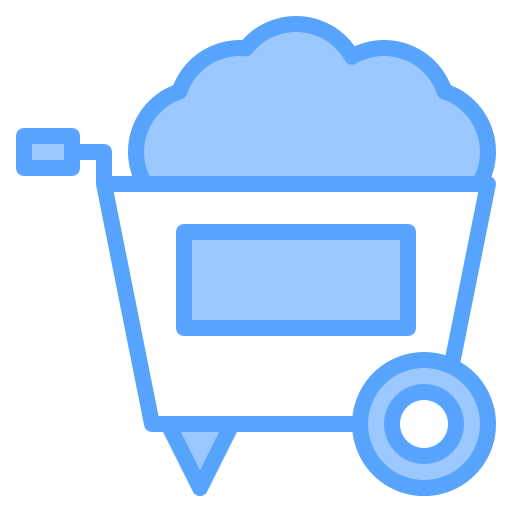 Wheelbarrow icon