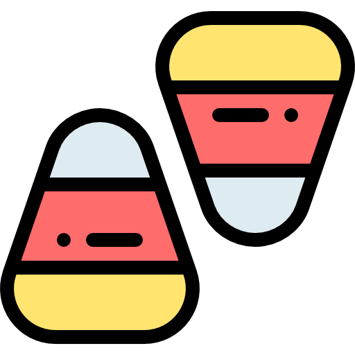 Candy corn icon