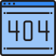 404 error icon 64x64