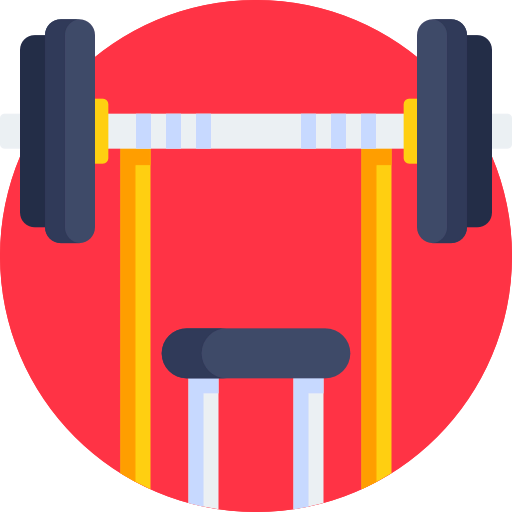 Bench press icon
