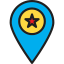 Location pin icon 64x64