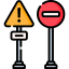 Traffic sign icon 64x64
