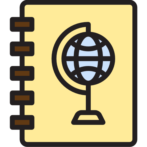 Globe grid icon