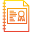 Certificate icon 64x64