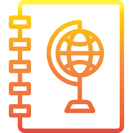 Globe grid icon