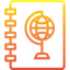 Globe grid icon 64x64