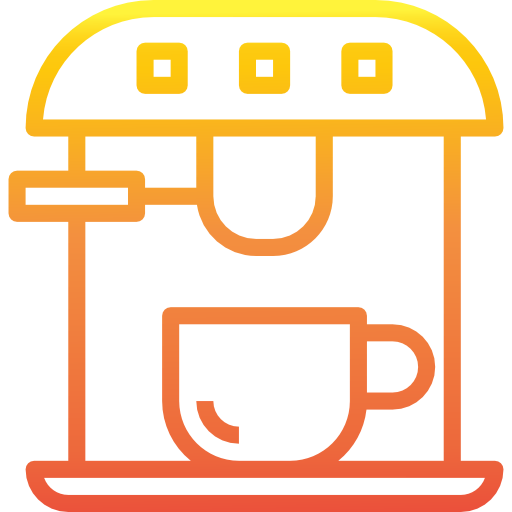 Coffee machine icon