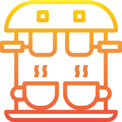 Coffee machine icon