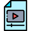 Video file ícono 64x64