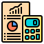 Chart icon 64x64