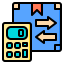 Shipping cost icon 64x64