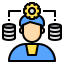 Artificial intelligence icon 64x64