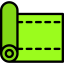 Yoga mat icon 64x64