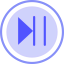 Pause play icon 64x64