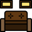 Sofa icon 64x64