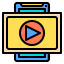 Video stream Symbol 64x64