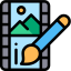 Video editor Ikona 64x64