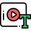 Add text icon 64x64
