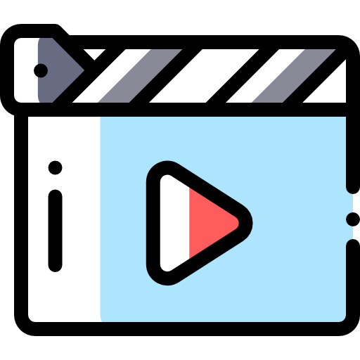 Clapperboard icon