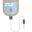Blood transfusion icon 64x64