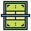 Tennis court icon 64x64